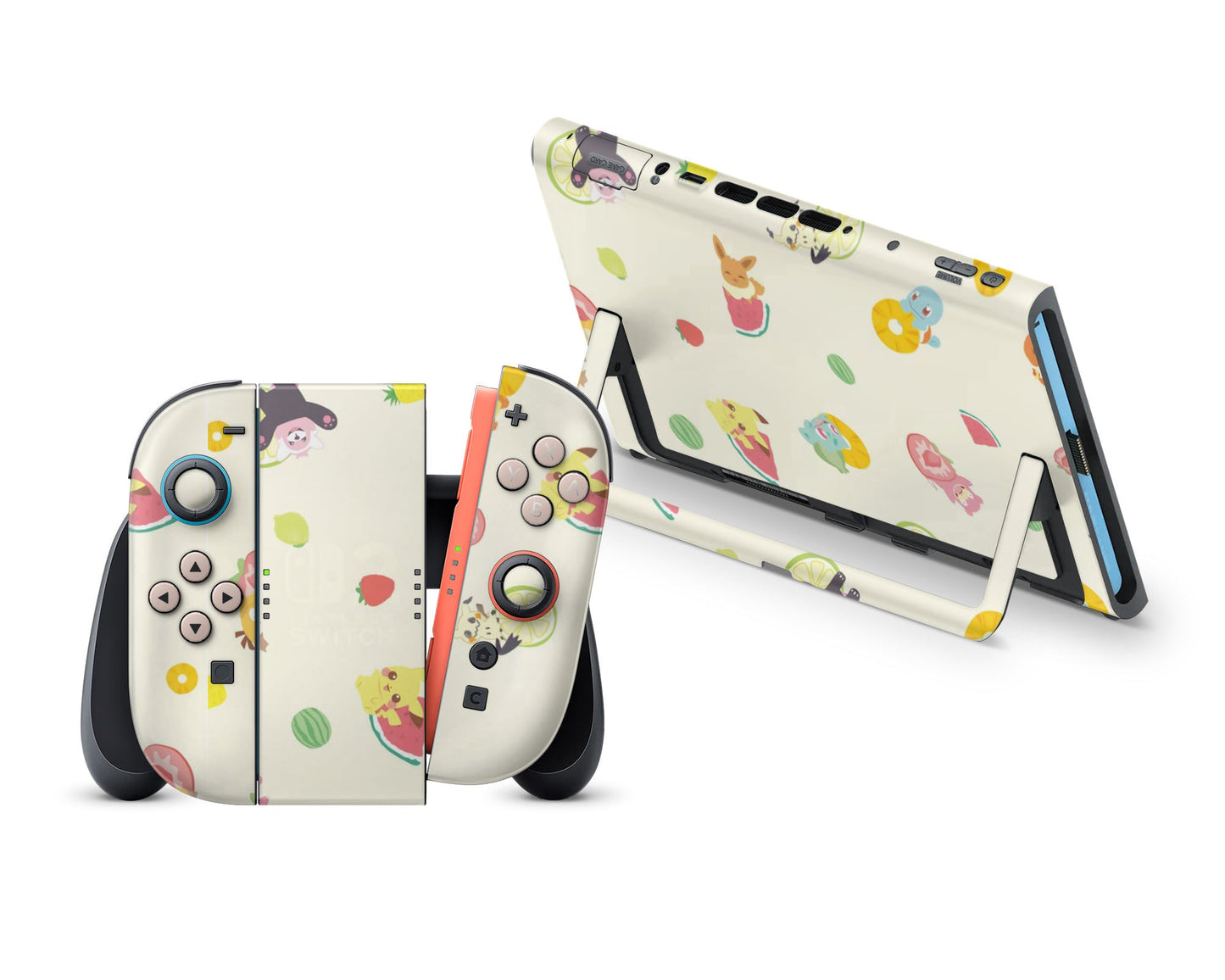 Pokemon Summertime Fruits Nintendo Switch 2 Skin