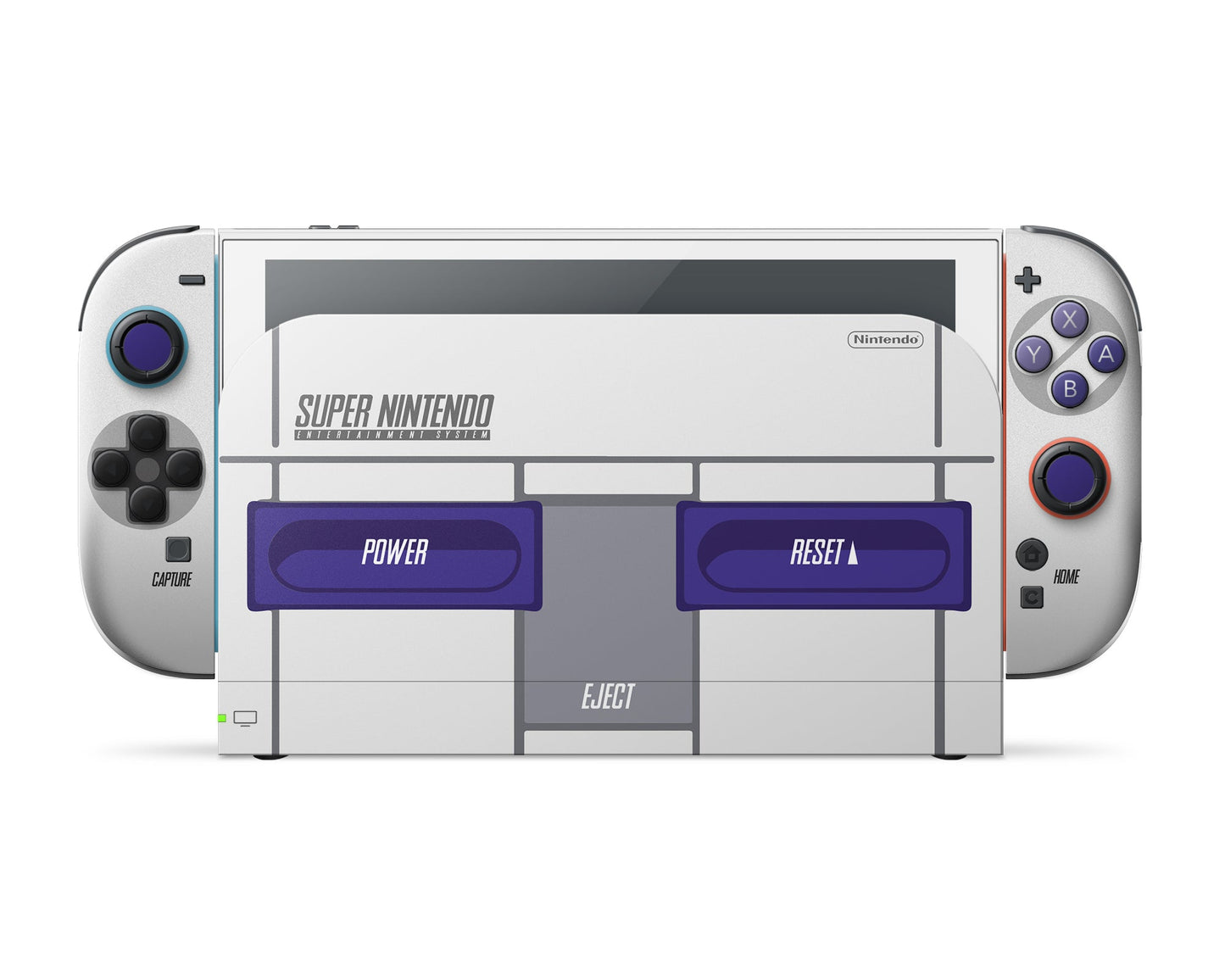 Lux Skins Nintendo Switch 2 Retro SNES Full Set Skins - Pop culture Retro Skin