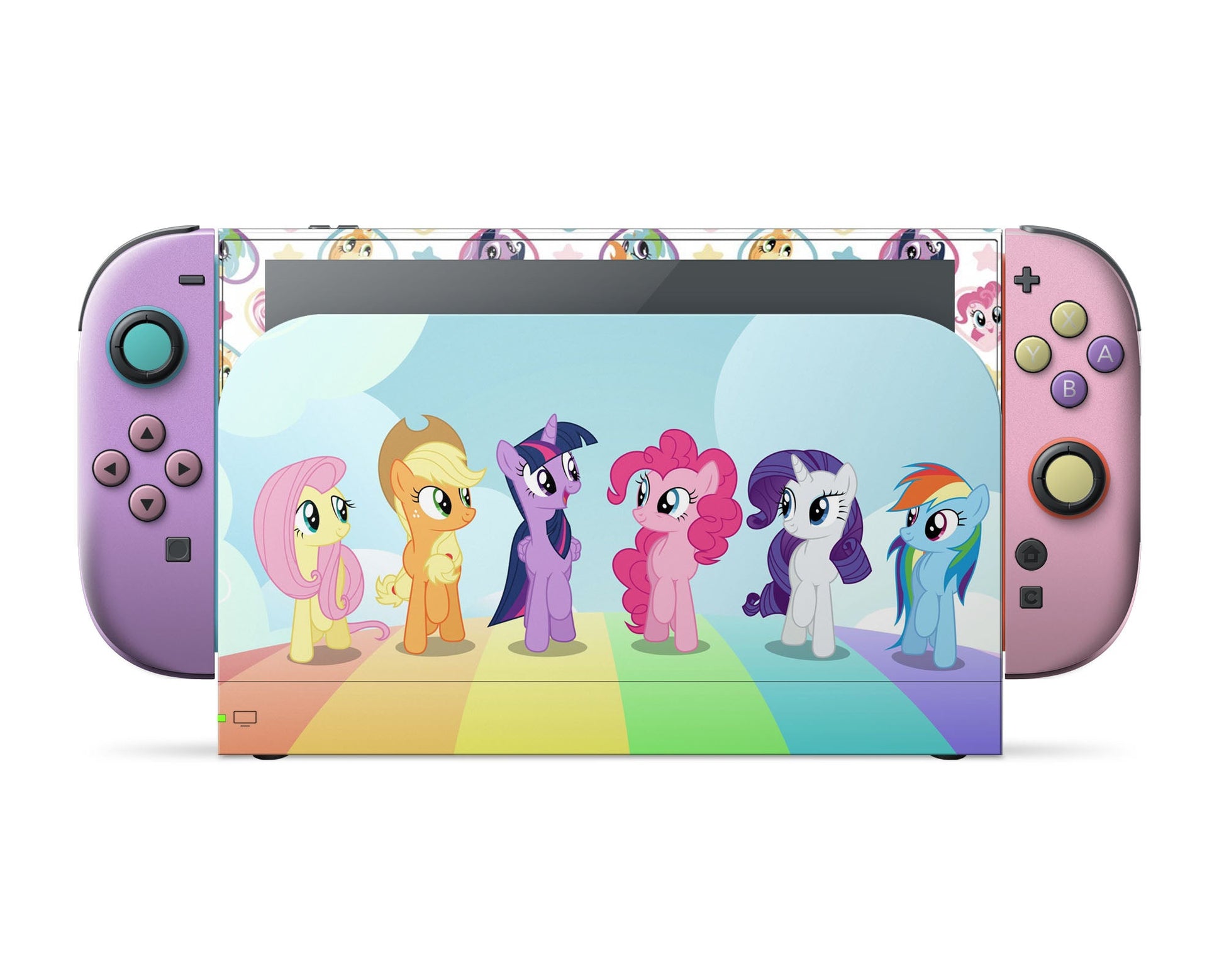 Lux Skins Nintendo Switch 2 My Little Pony Full Set Skins - Pop culture My Little Pony Skin