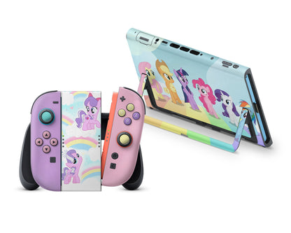 Lux Skins Nintendo Switch 2 My Little Pony Full Set Skins - Pop culture My Little Pony Skin
