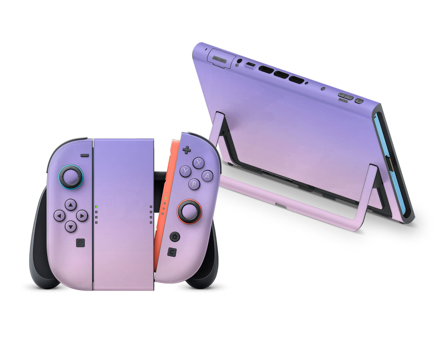 Pastel Purple Pink Gradient Nintendo Switch 2 Skin