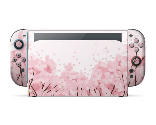 Lux Skins Nintendo Switch 2 Cherry Blossom Tree Classic no logo Skins - Art Floral Skin