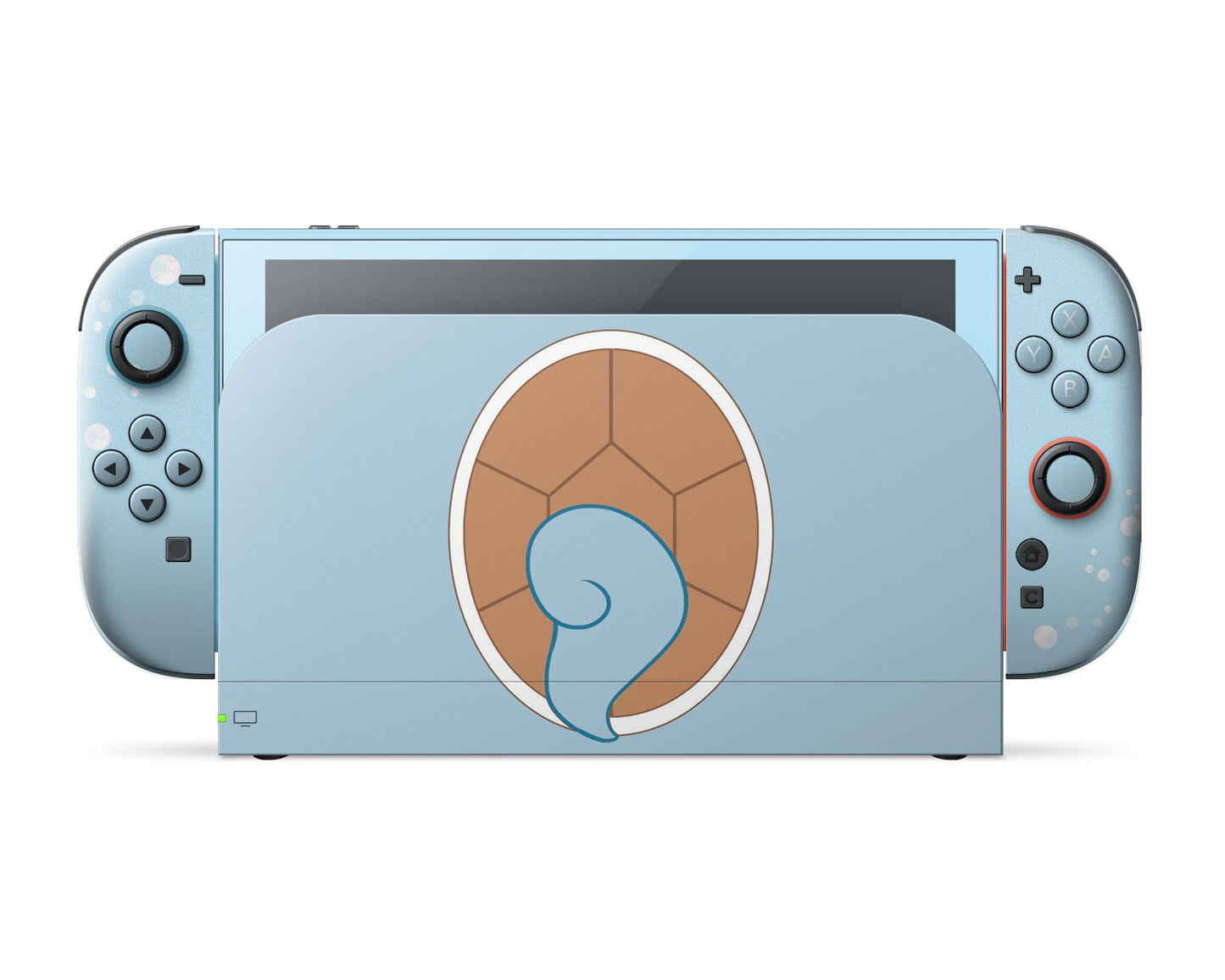 Lux Skins Nintendo Switch 2 Pokemon Squirtle Minimalist Full Set Skins - Pop culture Pokemon Skin