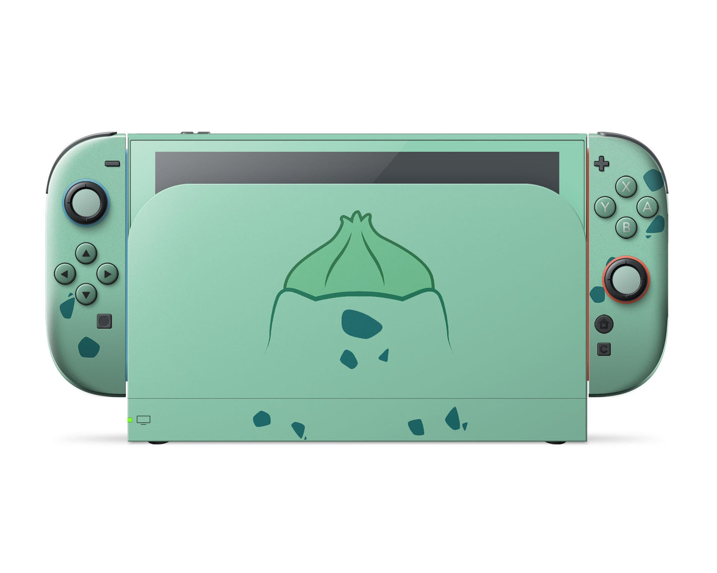 Lux Skins Nintendo Switch 2 Pokemon Bulbasaur Minimalist Full Set Skins - Pop culture Pokemon Skin