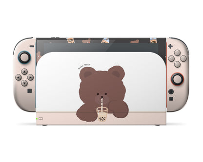 Lux Skins Nintendo Switch 2 Boba Bear Full Set Skins - Art Animals Skin