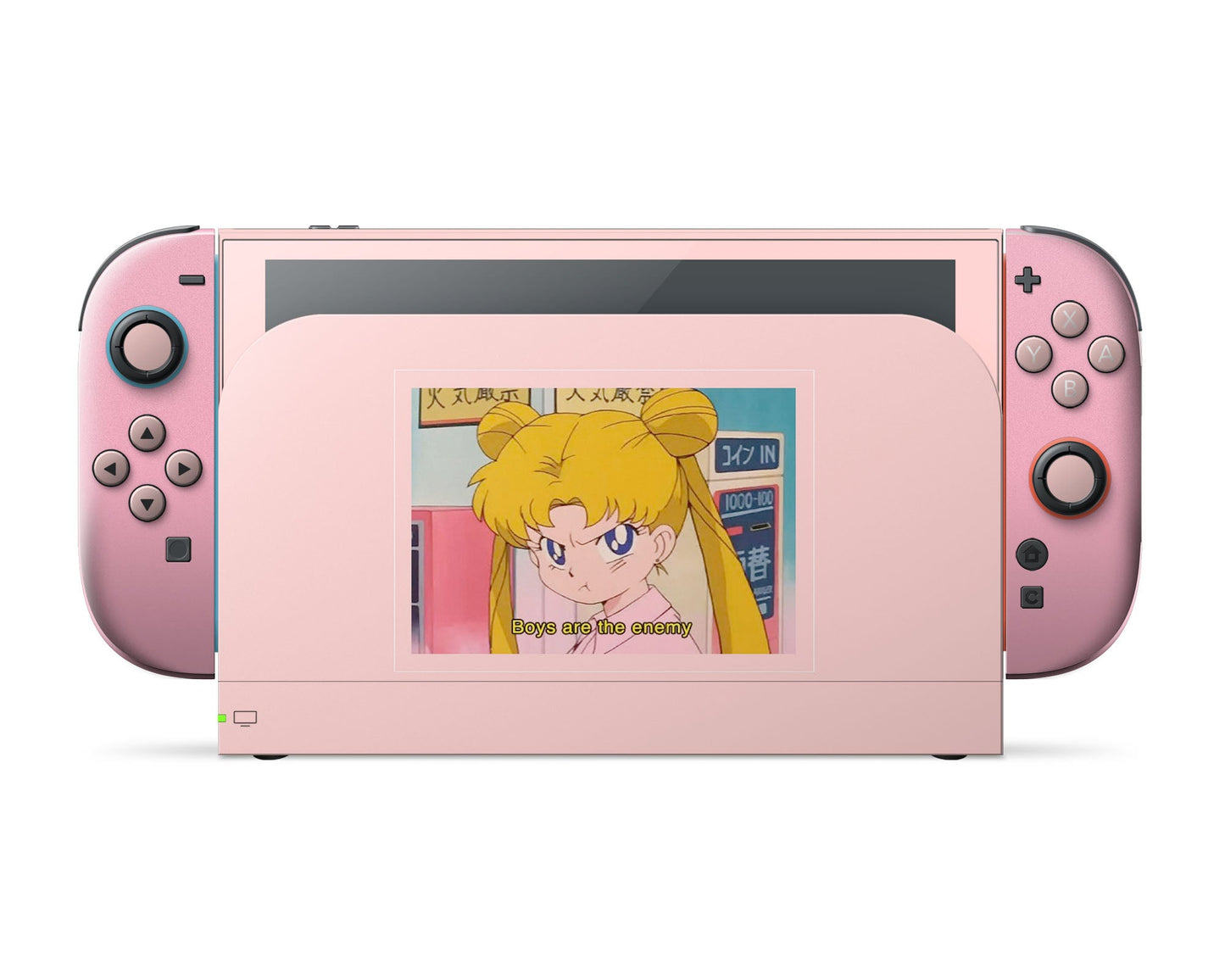 Lux Skins Nintendo Switch 2 Sailor Moon Boys are the Enemy Full Set Skins - Pop culture Sailor Moon Skin