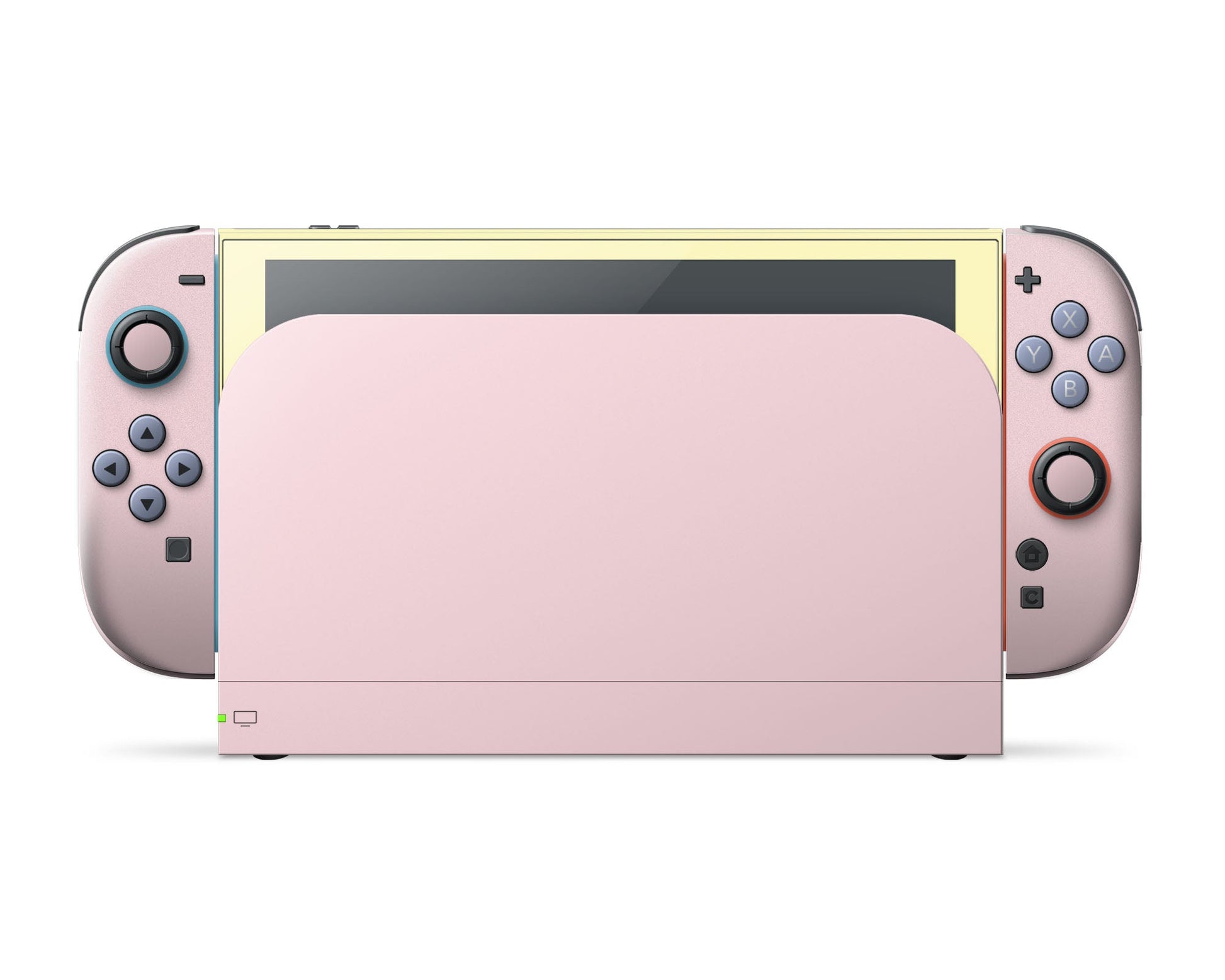 Lux Skins Nintendo Switch 2 Lychee Lemon Sorbet Colorwave Full Set Skins - Pattern Fruits Skin