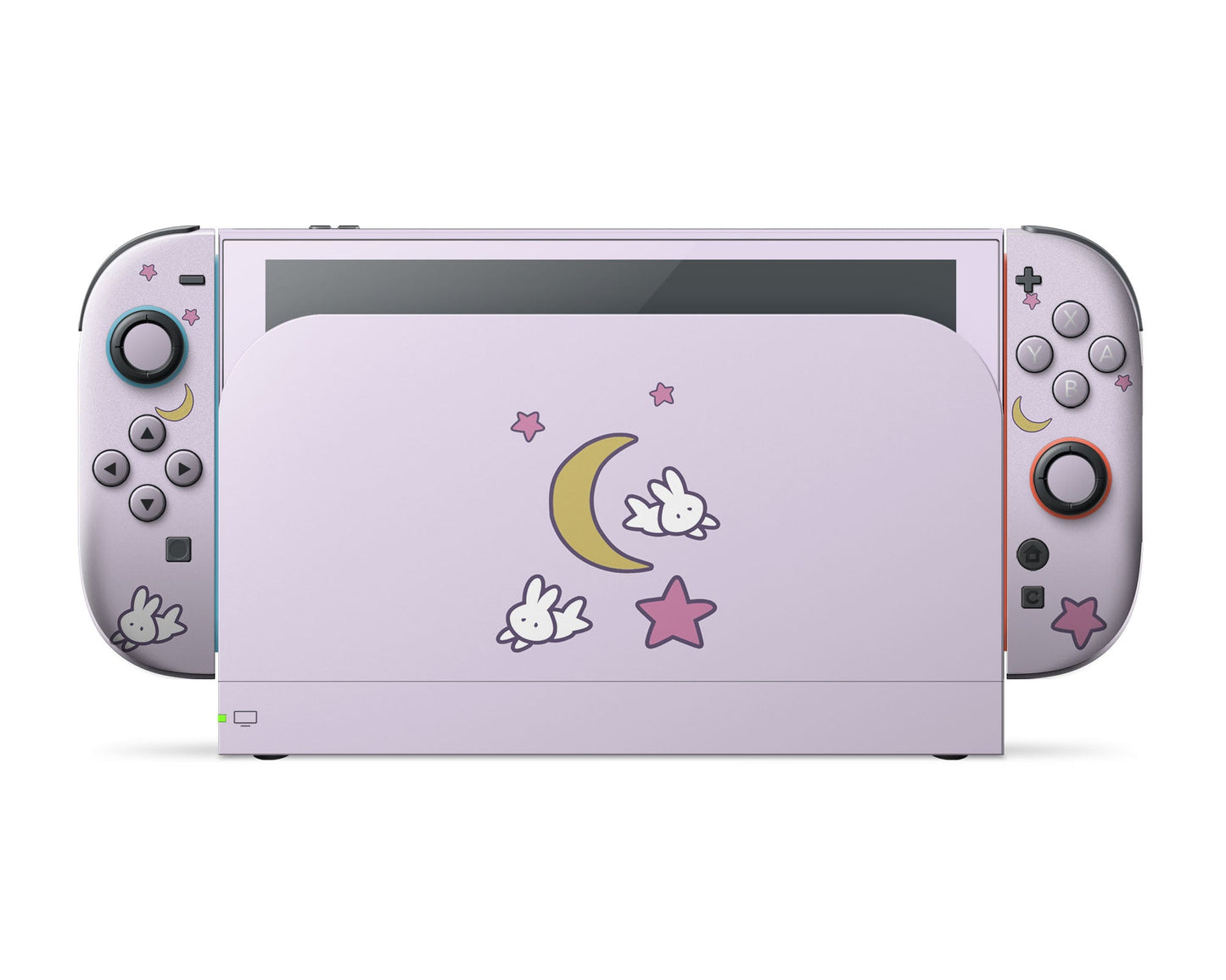 Lux Skins Nintendo Switch 2 Sailor Moon Purple Minimalist Full Set Skins - Pop culture Sailor Moon Skin