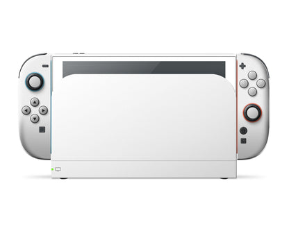 Lux Skins Nintendo Switch 2 Avalanche White (Nintendo Logo) Classic no logo Skins - Solid Colours Solid Colours Skin