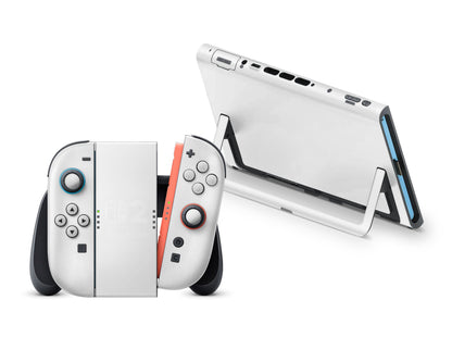 Avalanche White (Nintendo Logo) Nintendo Switch 2 Skin