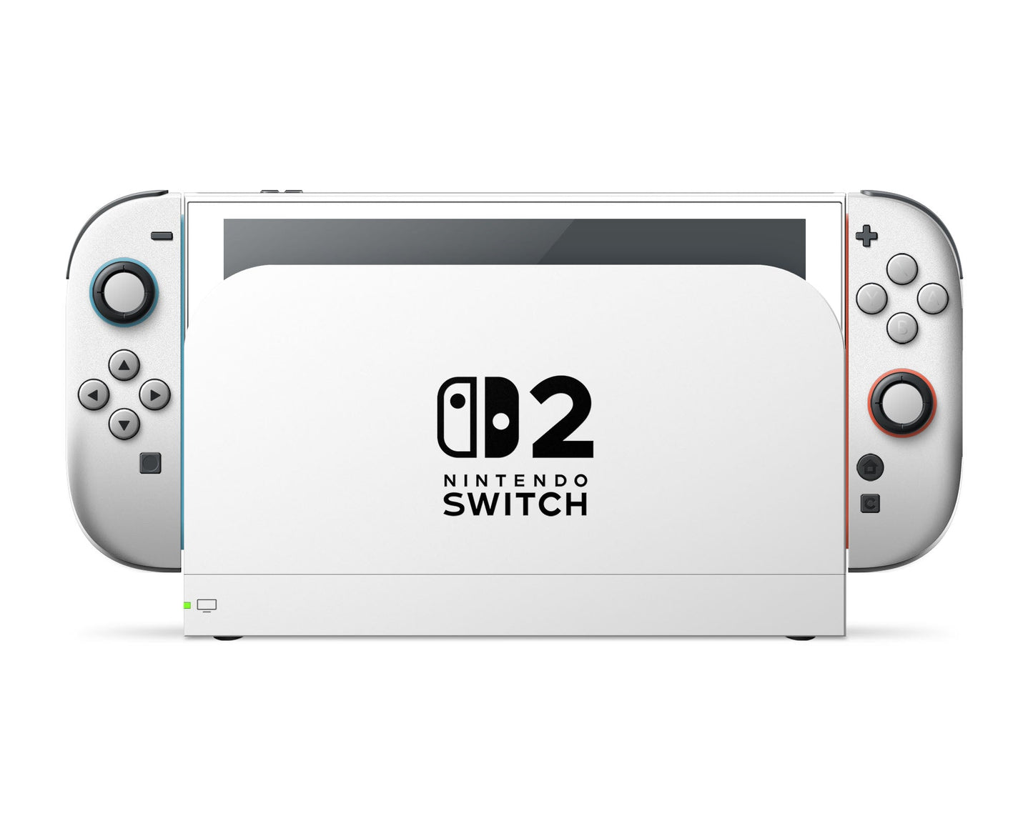 Lux Skins Nintendo Switch 2 Avalanche White (Nintendo Logo) Nintendo logo Skins - Solid Colours Solid Colours Skin
