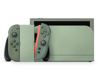 Lux Skins Nintendo Switch 2 Garden of Eden Classic no logo Skins - Solid Colours Colour Blocking Skin