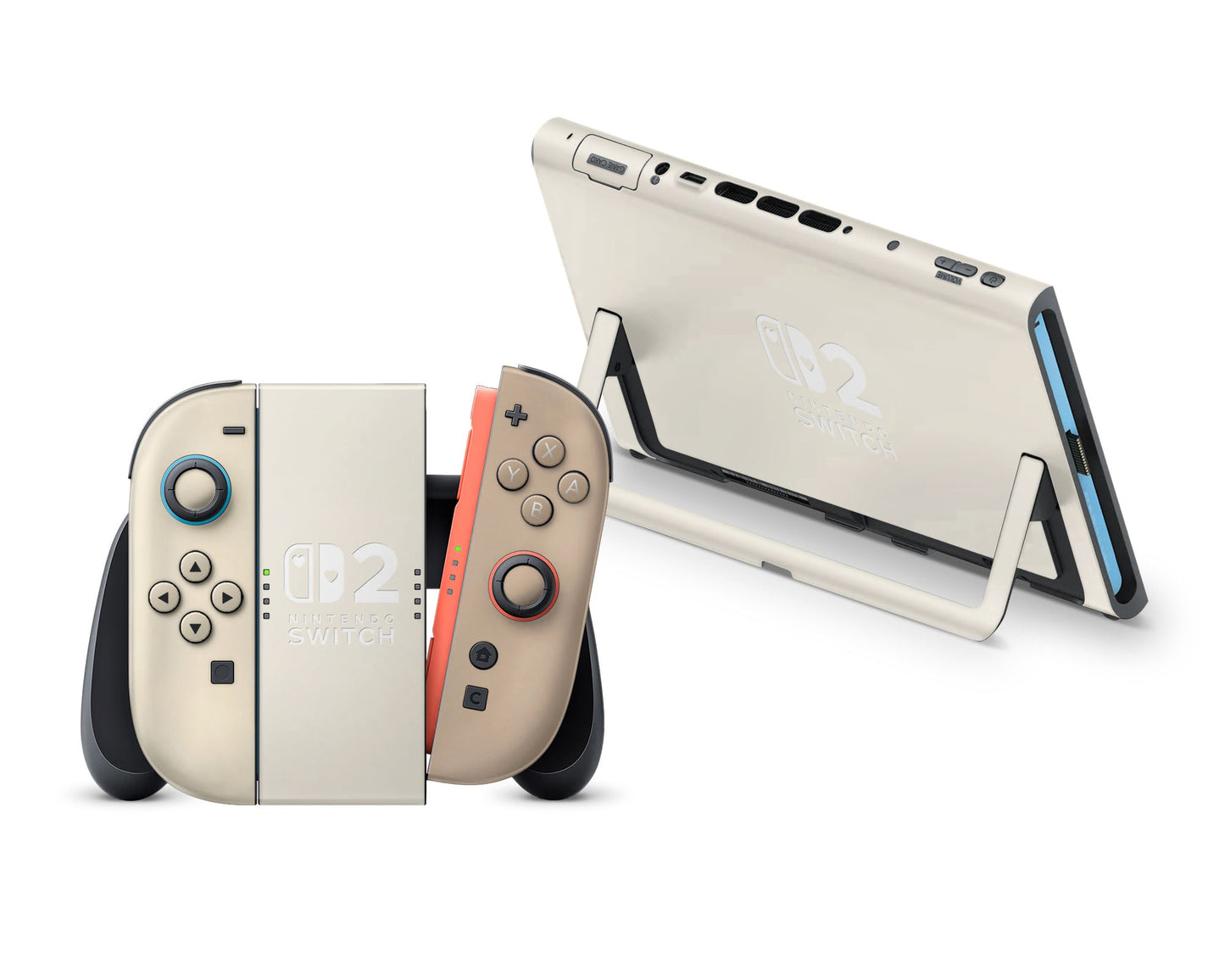 Creme Caramel Nintendo Switch 2 Skin