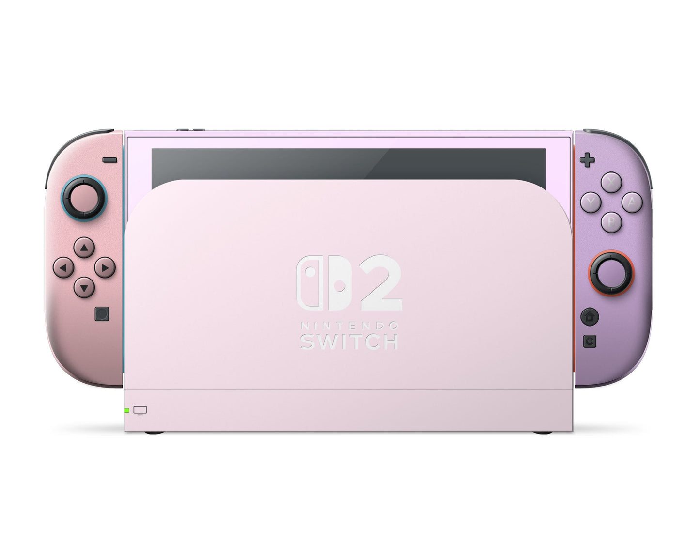 Lux Skins Nintendo Switch 2 A Girly Affair Colorwave Nintendo logo Skins - Solid Colours Colour Blocking Skin