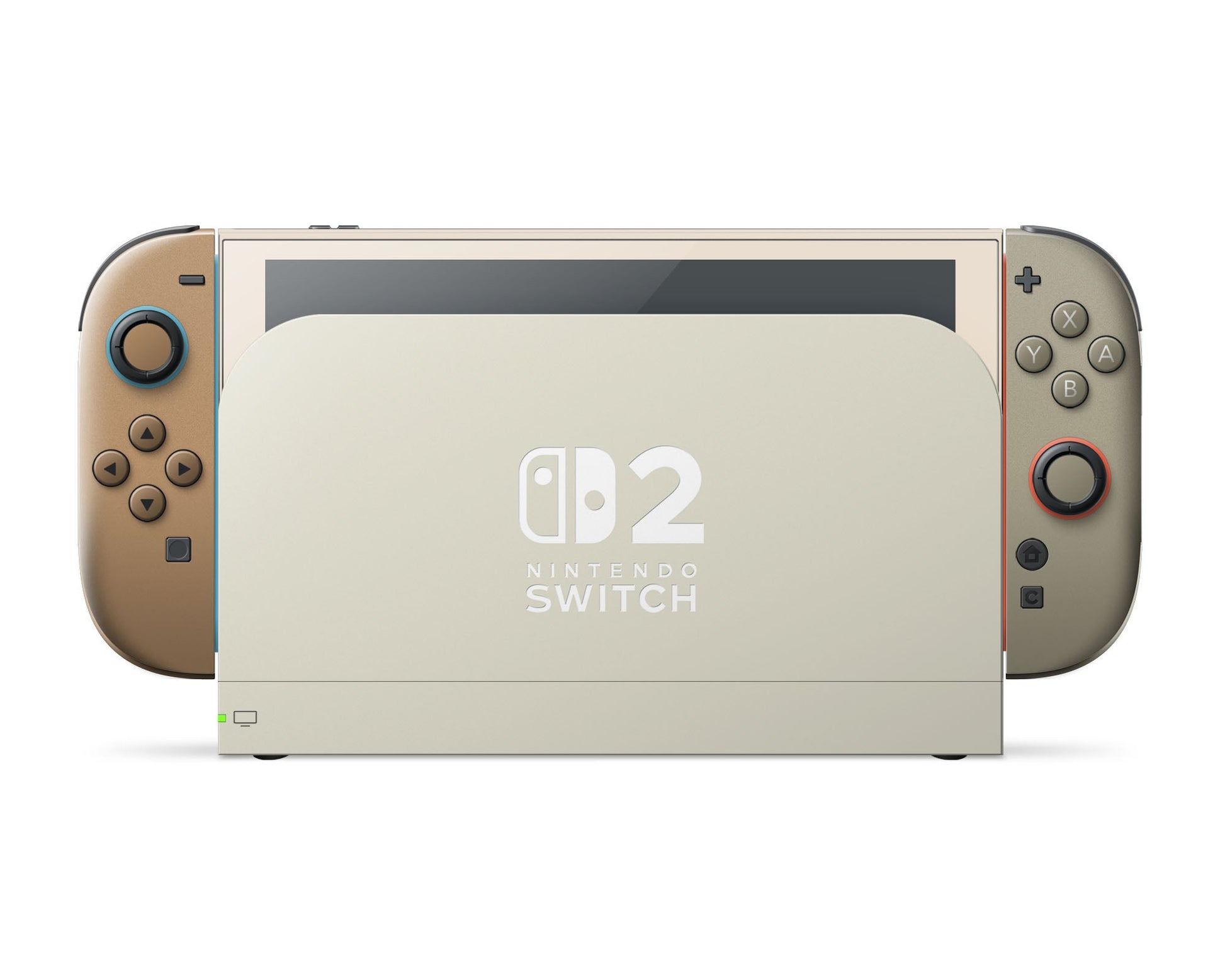 Lux Skins Nintendo Switch 2 Nordic Forest Nintendo logo Skins - Solid Colours Colour Blocking Skin