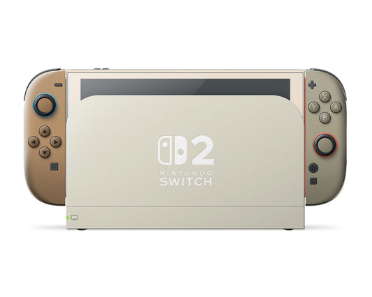 Lux Skins Nintendo Switch 2 Nordic Forest Nintendo logo Skins - Solid Colours Colour Blocking Skin