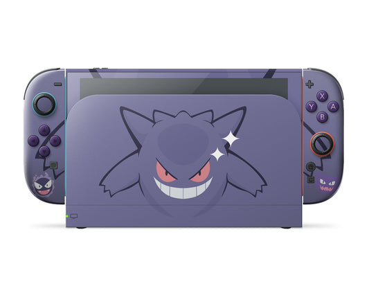 Lux Skins Nintendo Switch 2 Pokemon Gengar Evolution Full Set Skins - Pop culture Pokemon Skin