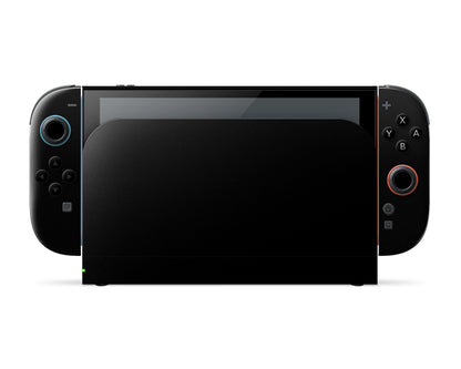 Lux Skins Nintendo Switch 2 Matte Black Classic no logo Skins - Solid Colours Pastel Series Skin