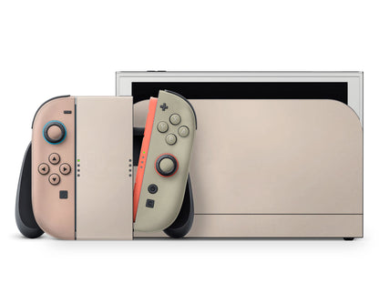 Lux Skins Nintendo Switch 2 Soft Parisian Garden Classic no logo Skins - Solid Colours Colour Blocking Skin