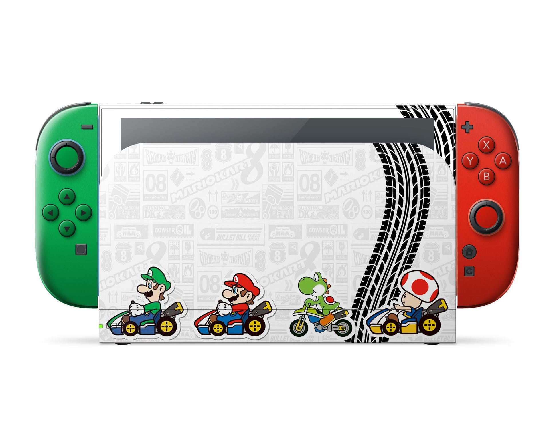 Lux Skins Nintendo Switch 2 Mario Kart Full Set Skins - Pop culture Mario Skin