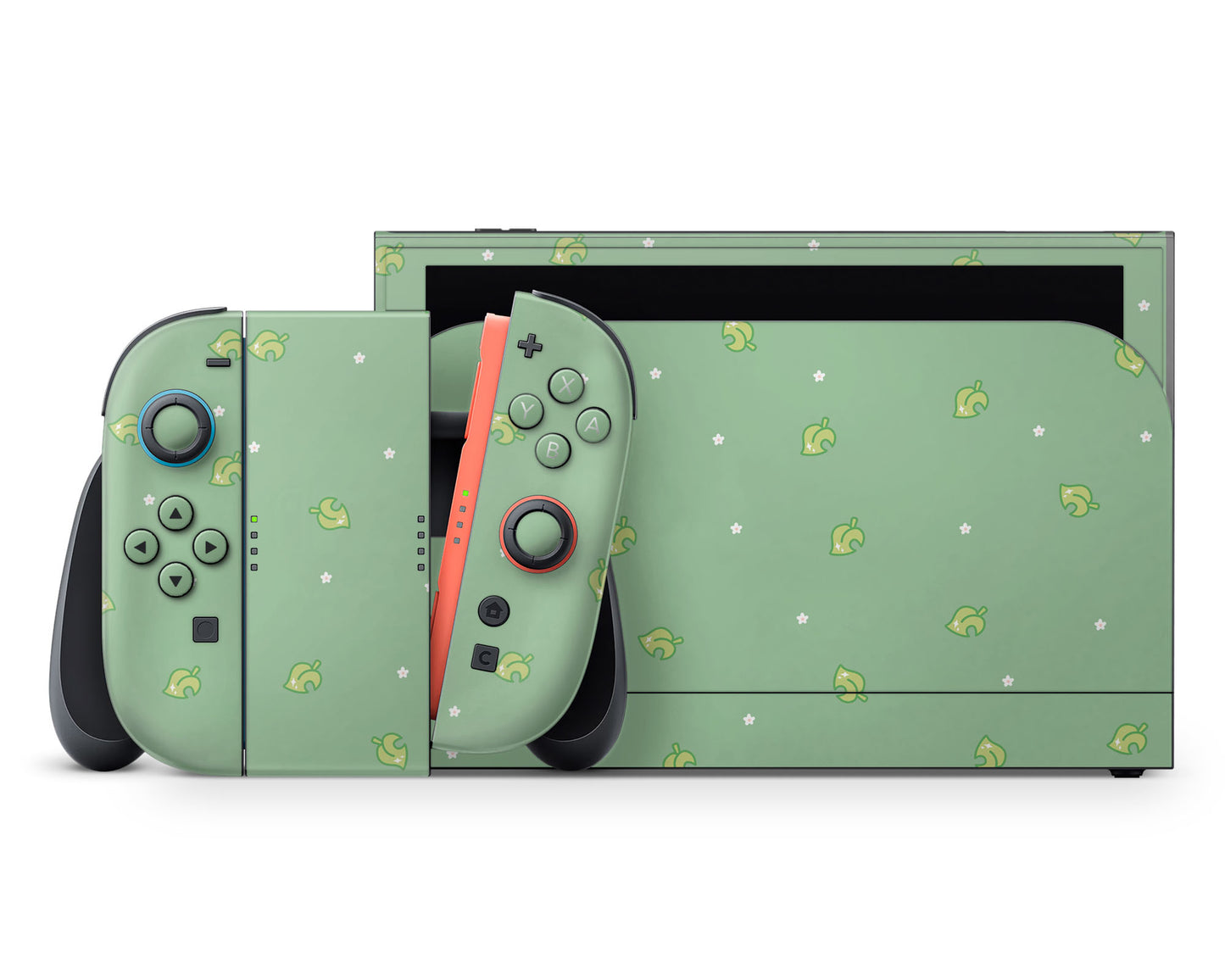 Animal Crossing Leaf Nintendo Switch 2 Skin