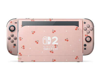 Animal Crossing Cherry Nintendo Switch 2 Skin