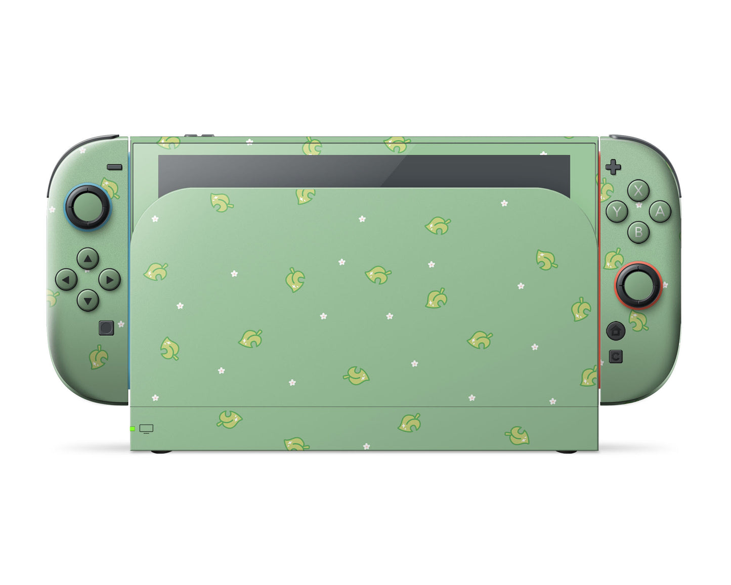 Animal Crossing Leaf Nintendo Switch 2 Skin