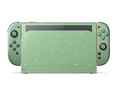 Animal Crossing Leaf Nintendo Switch 2 Skin