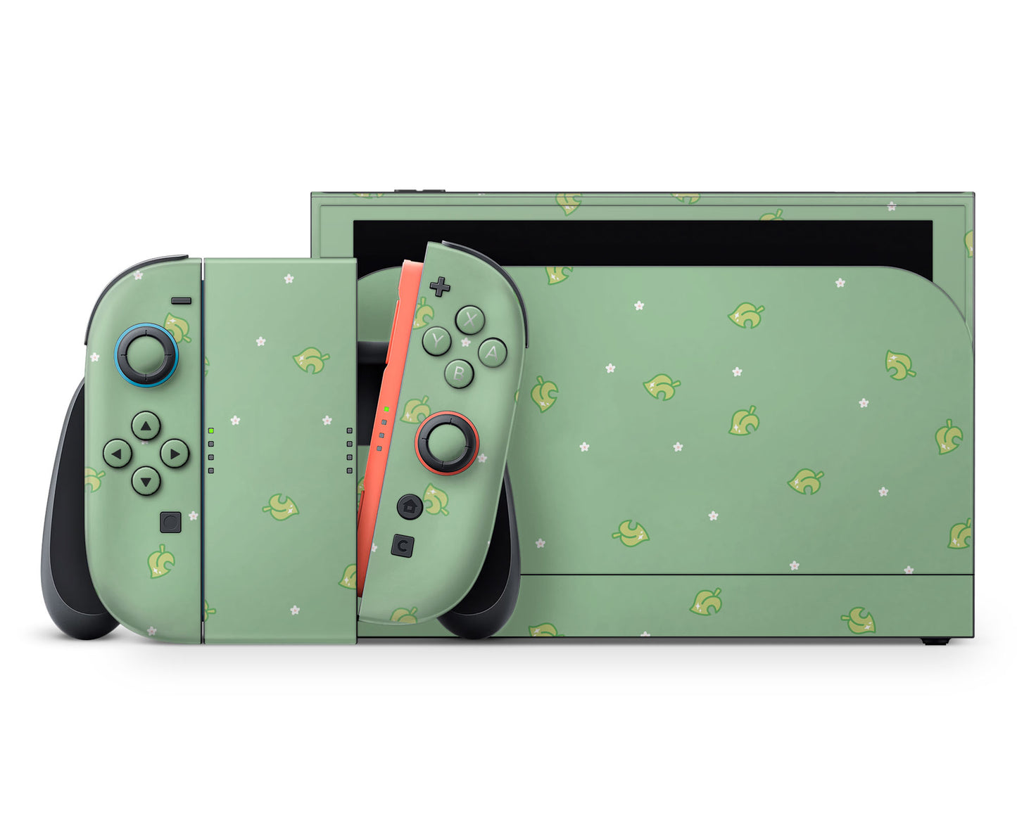 Animal Crossing Leaf Nintendo Switch 2 Skin