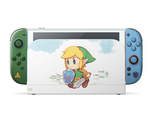 Lux Skins Nintendo Switch 2 Legend of Zelda Chibi Full Set Skins - Pop culture Zelda Skin