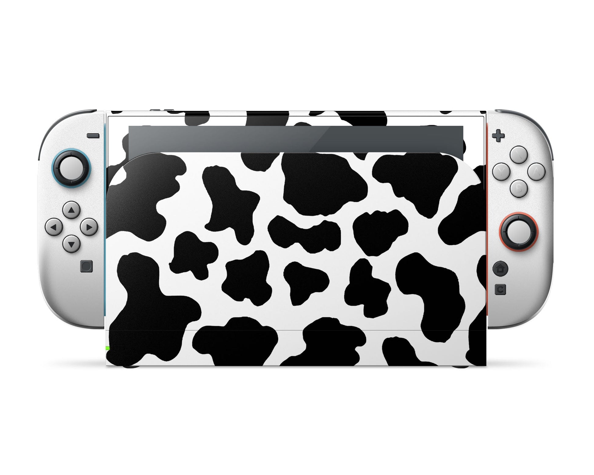 Lux Skins Nintendo Switch 2 Cow Print Classic no logo Skins - Art Animals Skin