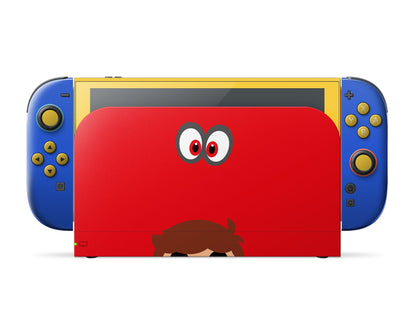 Lux Skins Nintendo Switch 2 Super Mario Odyssey Full Set Skins - Pop culture Mario Skin