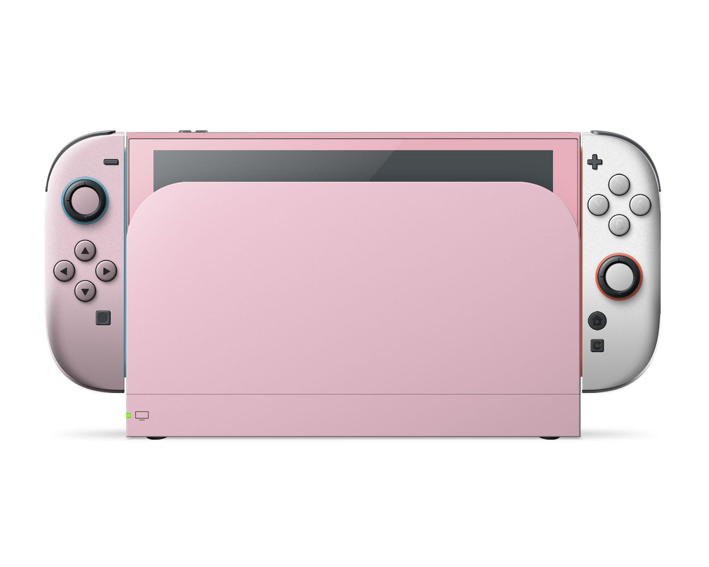 Lux Skins Nintendo Switch 2 Pretty in Pink Classic no logo Skins - Solid Colours Colour Blocking Skin