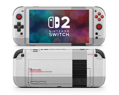Retro NES Nintendo Switch 2 Skin
