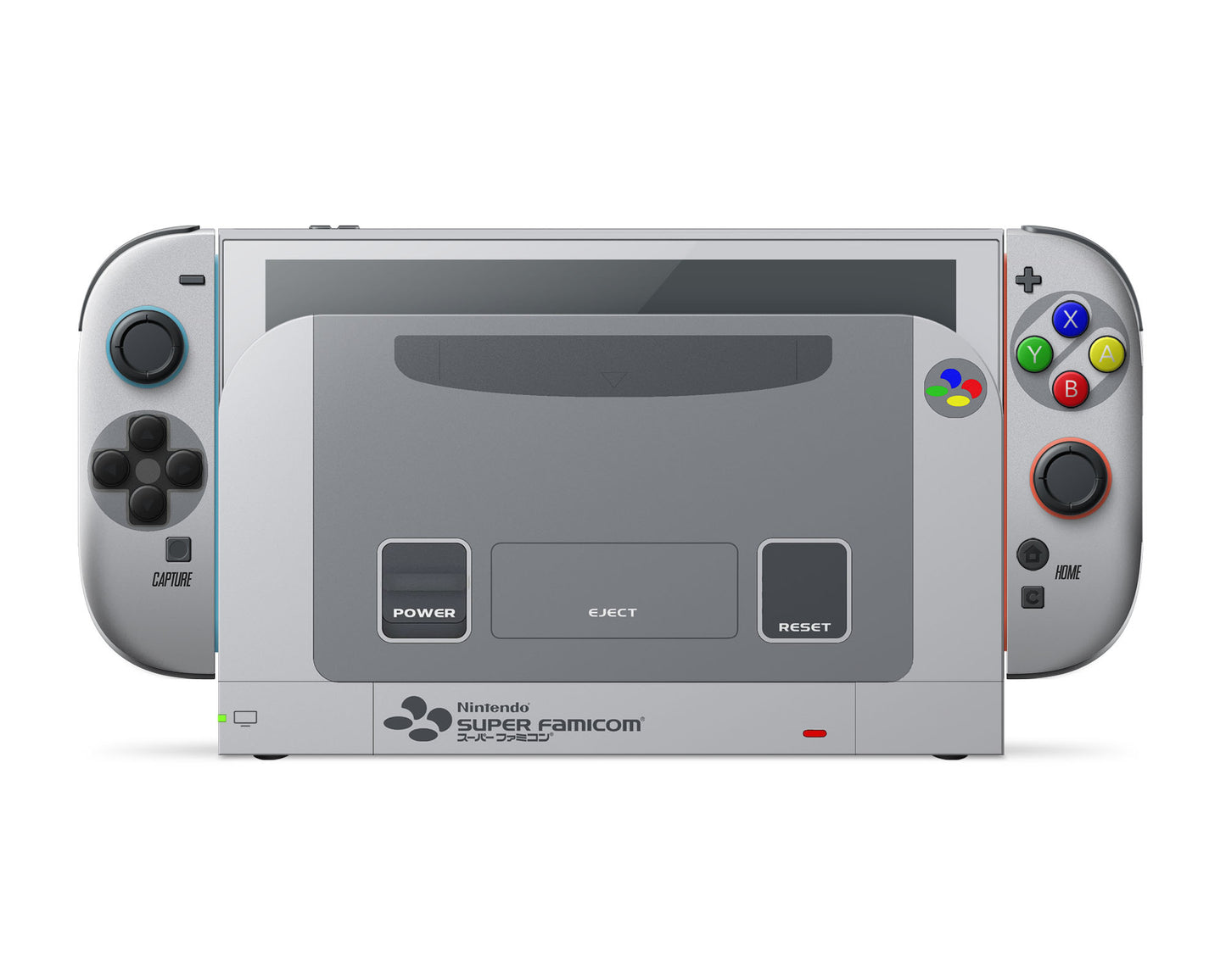 Retro Super Famicon Nintendo Switch 2 Skin