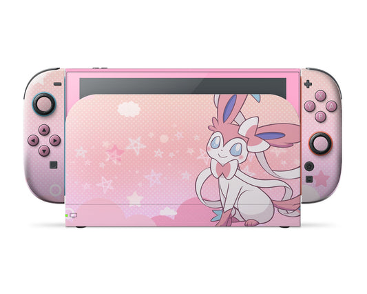 Lux Skins Nintendo Switch 2 Pokemon Sylveon Full Set Skins - Pop culture Pokemon Skin