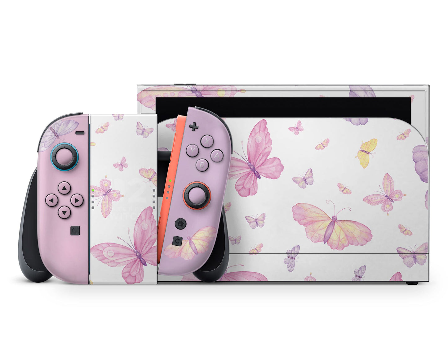 Lux Skins Nintendo Switch 2 Fairytale Butterfly Classic no logo Skins - Pattern Animals Skin