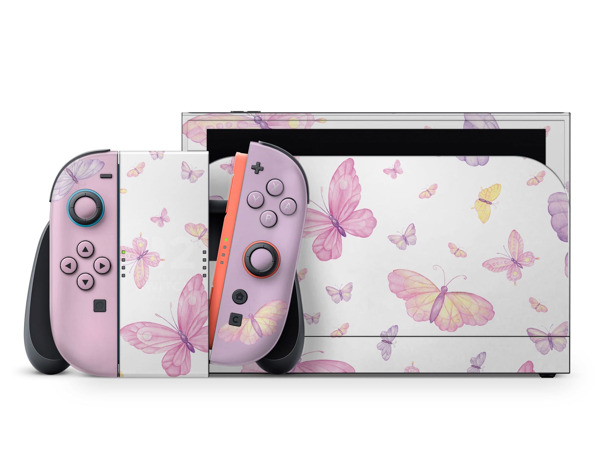 Lux Skins Nintendo Switch 2 Fairytale Butterfly Classic no logo Skins - Pattern Animals Skin
