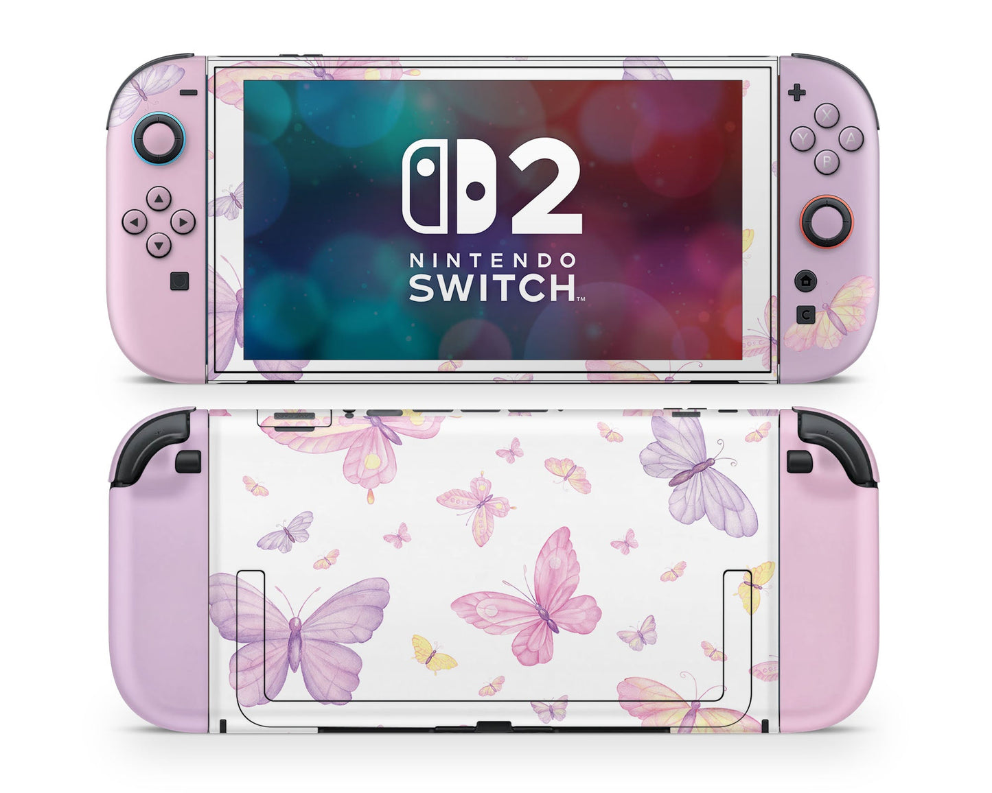 Lux Skins Nintendo Switch 2 Fairytale Butterfly Classic no logo Skins - Pattern Animals Skin