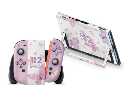 Fairytale Butterfly Nintendo Switch 2 Skin