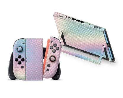 Holographic Diamond Nintendo Switch 2 Skin