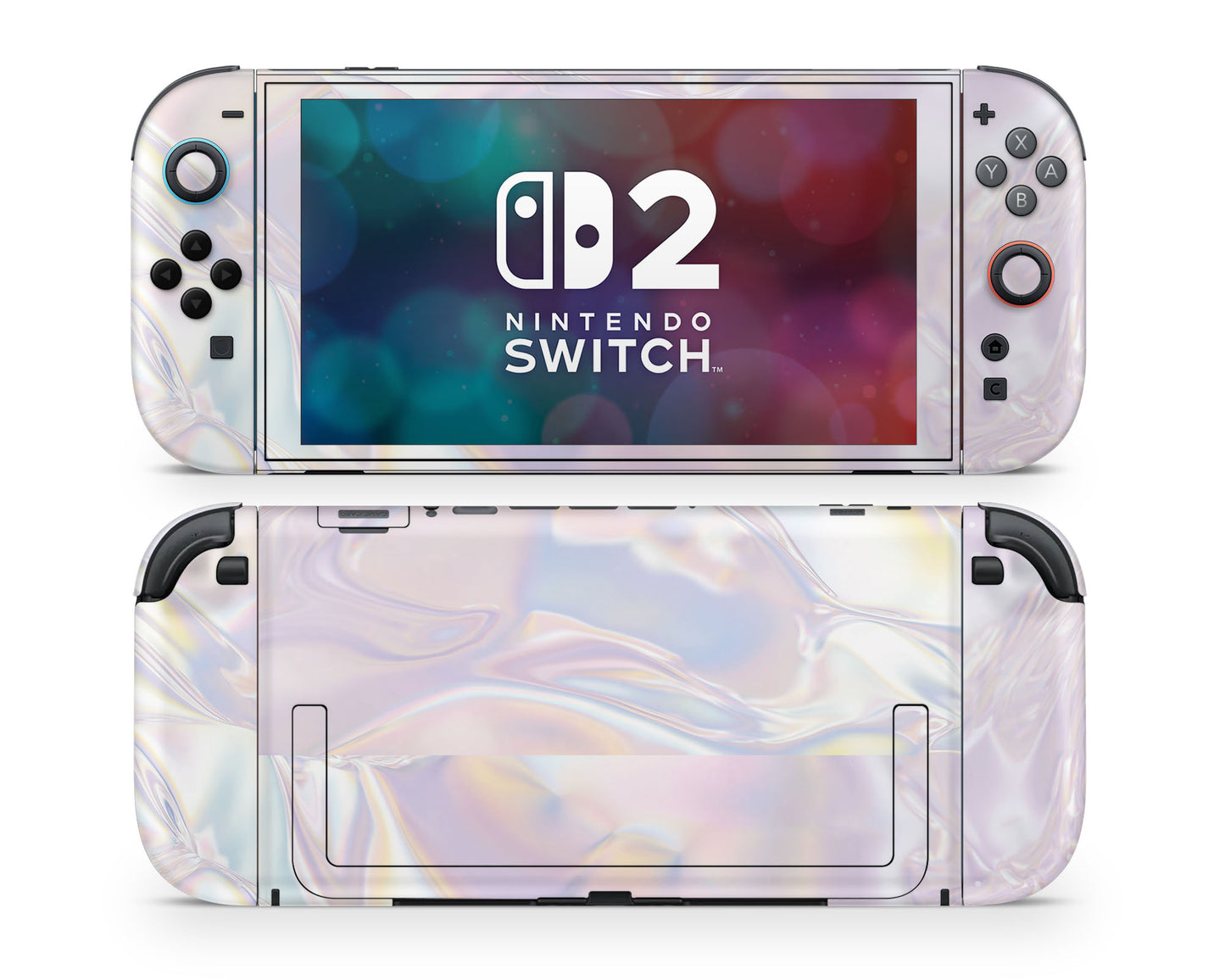 Iridescent Crystal Nintendo Switch 2 Skin