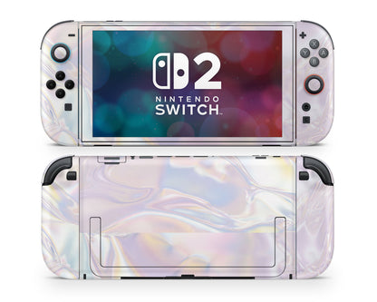 Iridescent Crystal Nintendo Switch 2 Skin