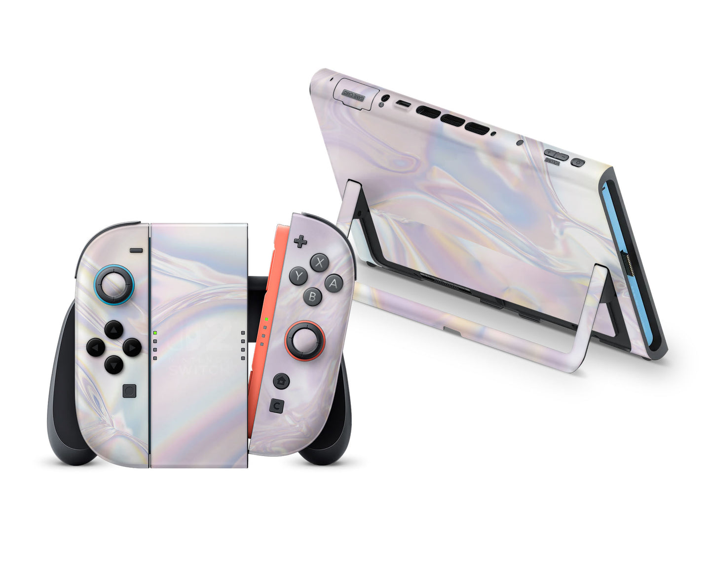 Iridescent Crystal Nintendo Switch 2 Skin