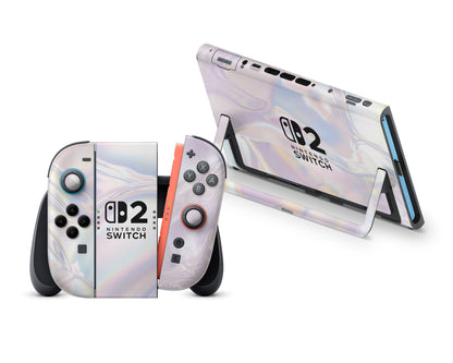 Iridescent Crystal Nintendo Switch 2 Skin