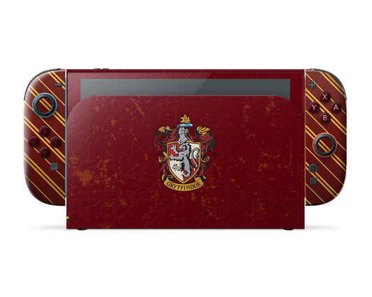 Lux Skins Nintendo Switch 2 Harry Potter Gryffindor Full Set Skins - Pop culture Harry Potter Skin