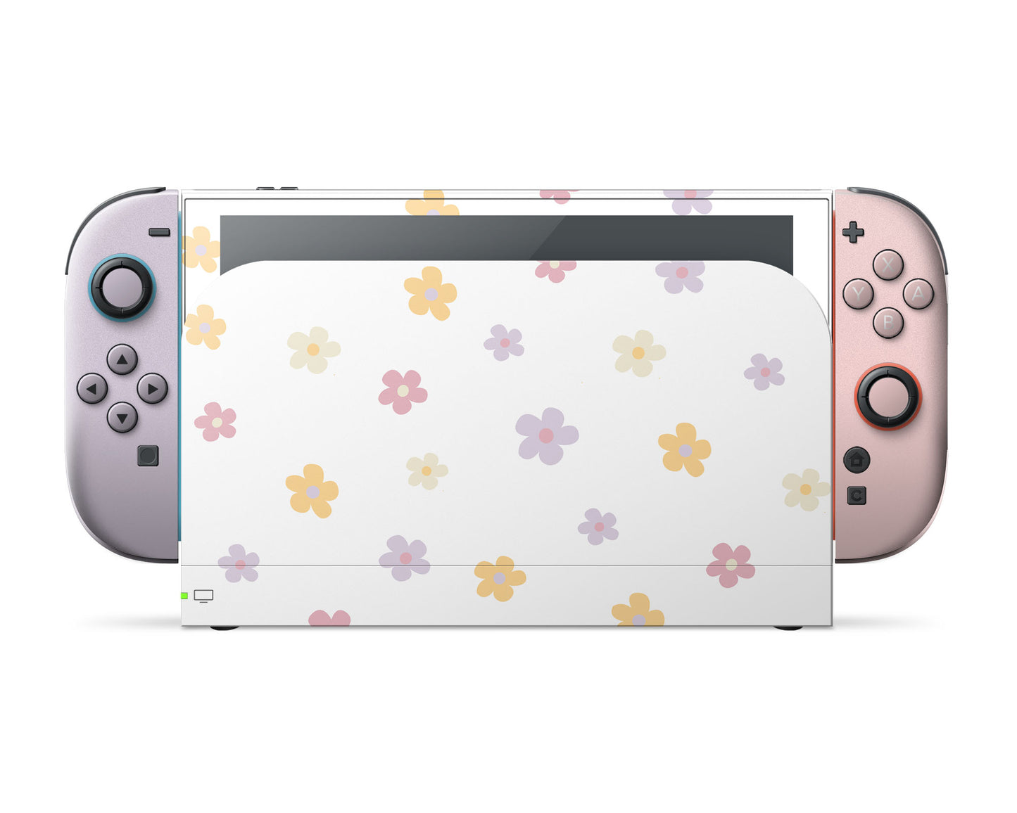 Retro Daisy Flower Nintendo Switch 2 Skin
