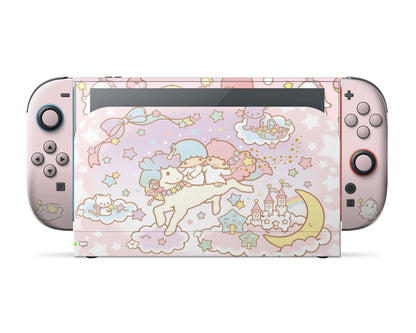 Lux Skins Nintendo Switch 2 Little Twin Stars Pony Full Set Skins - Anime Little Twin Stars Skin