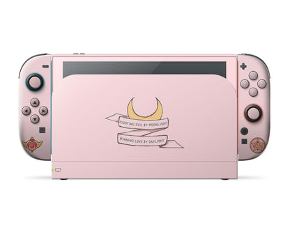 Lux Skins Nintendo Switch 2 Sailor Moon Fighting Evil By Moonlight Full Set Skins - Pop Culture Sailor Moon Skin