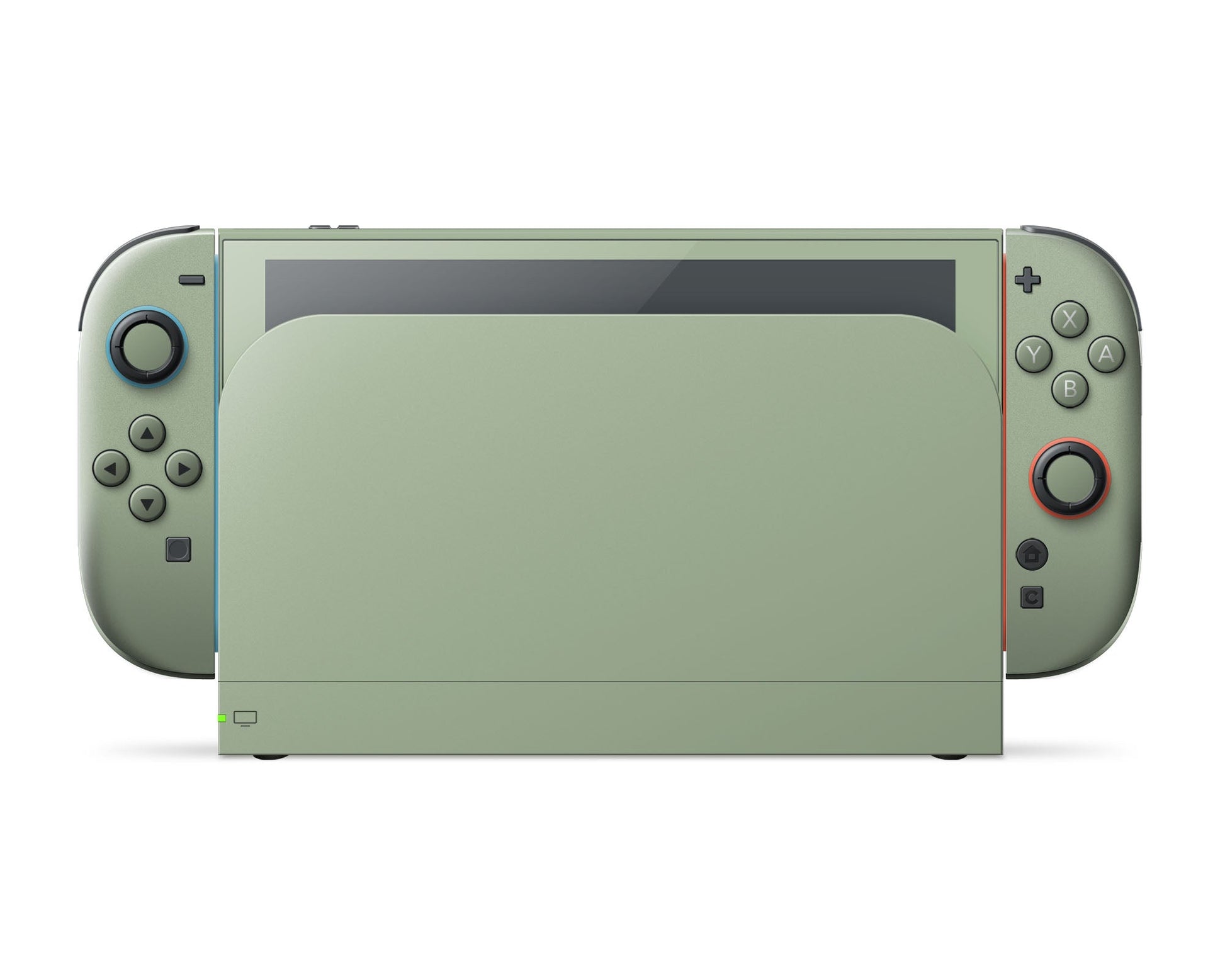 Lux Skins Nintendo Switch 2 Clover Green Classic no logo Skins - Solid Colours Solid Colours Skin